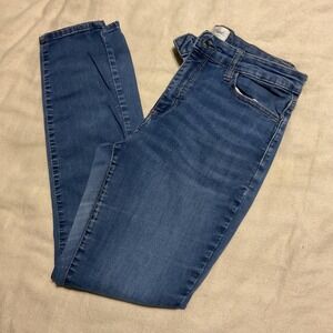Universal Thread Jeans Womens 10 Blue Mid Rise Skinny Stretch Medium Wash Denim